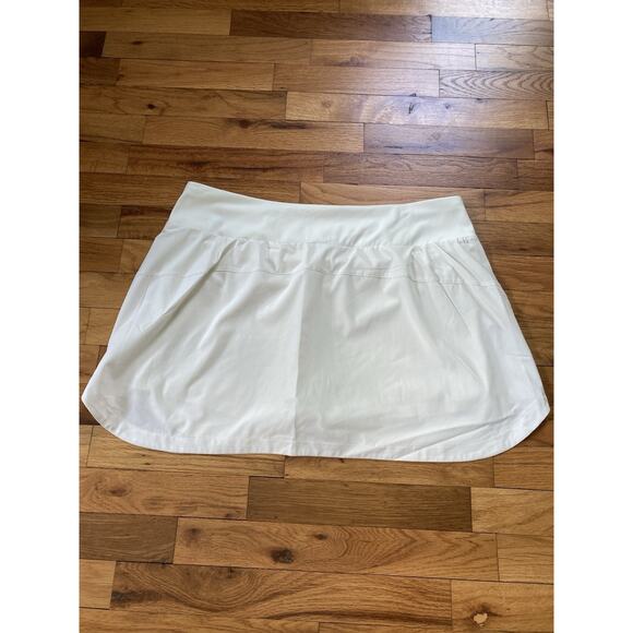 Free Fly Women's XL Bamboo Lined Active Breeze Skort Sea Salt Tennis Pickleball - Picture 8 of 8
